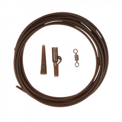 Zestaw Korda Lead Clip Action Pack - Weed Green