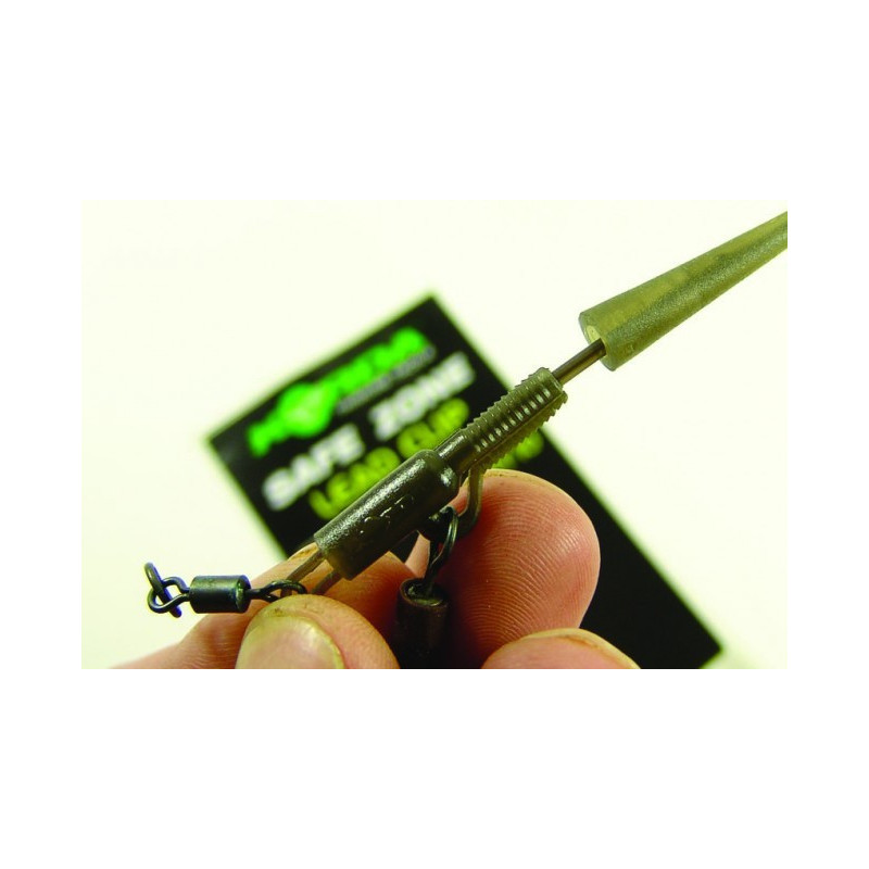 Zestaw Korda Lead Clip Action Pack - Weed Green