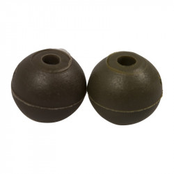 Koraliki gumowe Korda Rubber Bead - 4mm BROWN