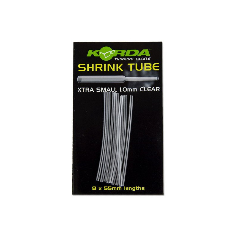 Rurki termokurczliwe Korda Shring Tube - CLEAR 1mm