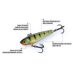 Wobler Spinmad Impulse Pro 6.5g - 2801