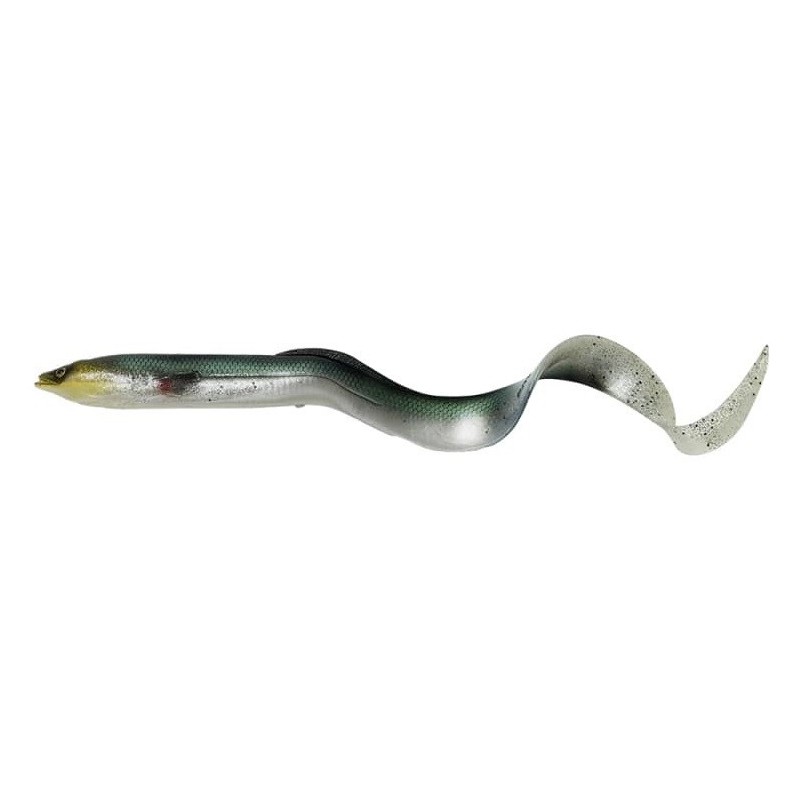 Savage Gear 3D Real Eel 20cm - Green Silver