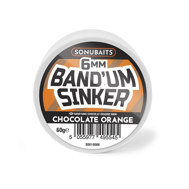 Sonubaits Band'Um Sinker 6mm - Chocolate & Orange