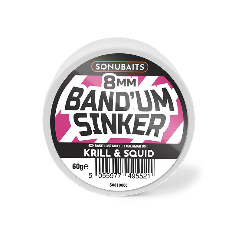 Sonubaits Band'Um Sinker 8mm - Krill & Squid