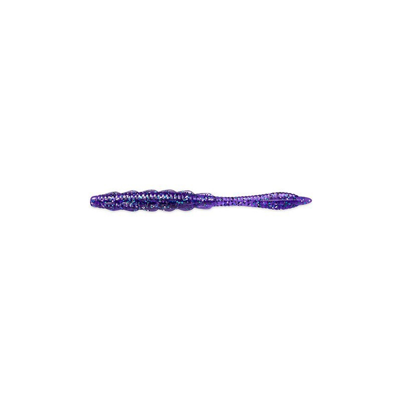 FishUp Scaly FAT 3.2" - 060 Dark Violet/Peacock & Silver