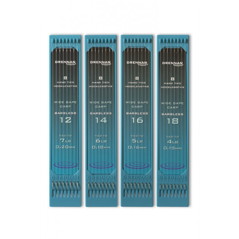 Przypony Drennan HOOK TO PLATE Wide Gape Carp