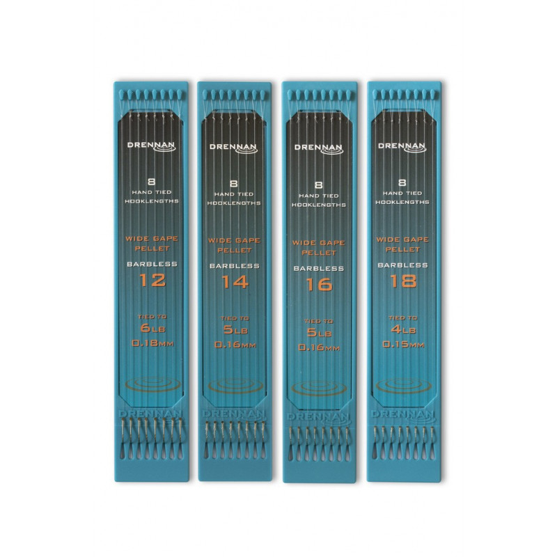 Przypony Drennan HOOK TO PLATE Wide Gape Pellet