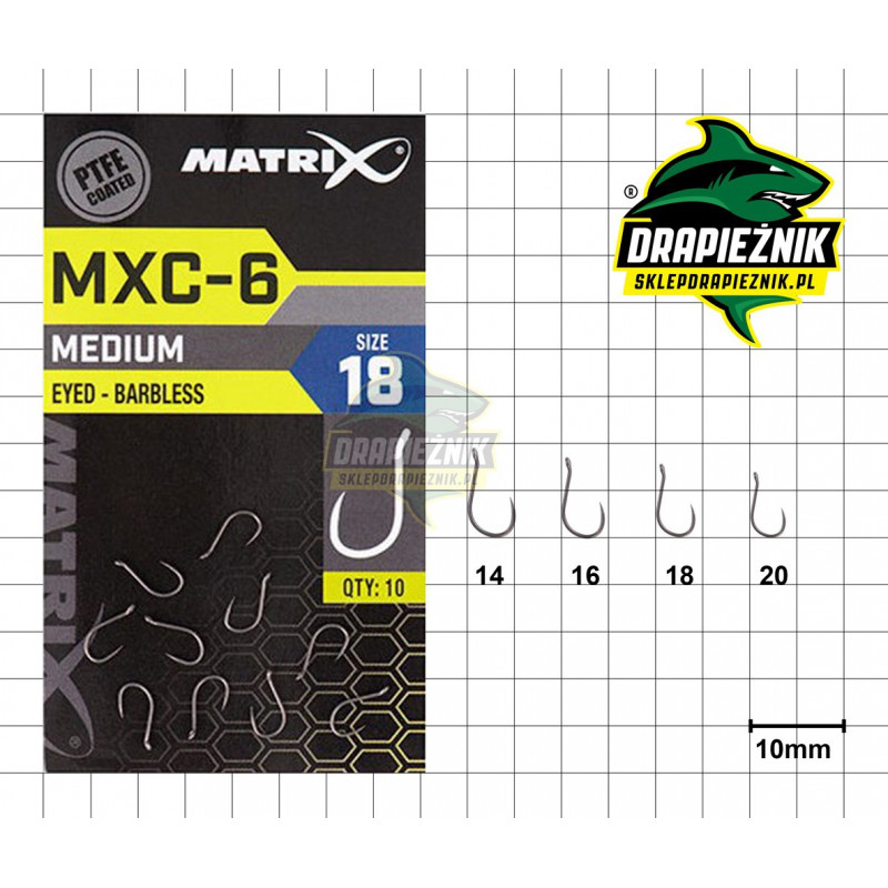 Haczyki Matrix MXC-6 - roz. 18