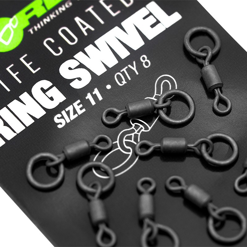 Krętliki Korda PTFE Ring Swivel - roz.11