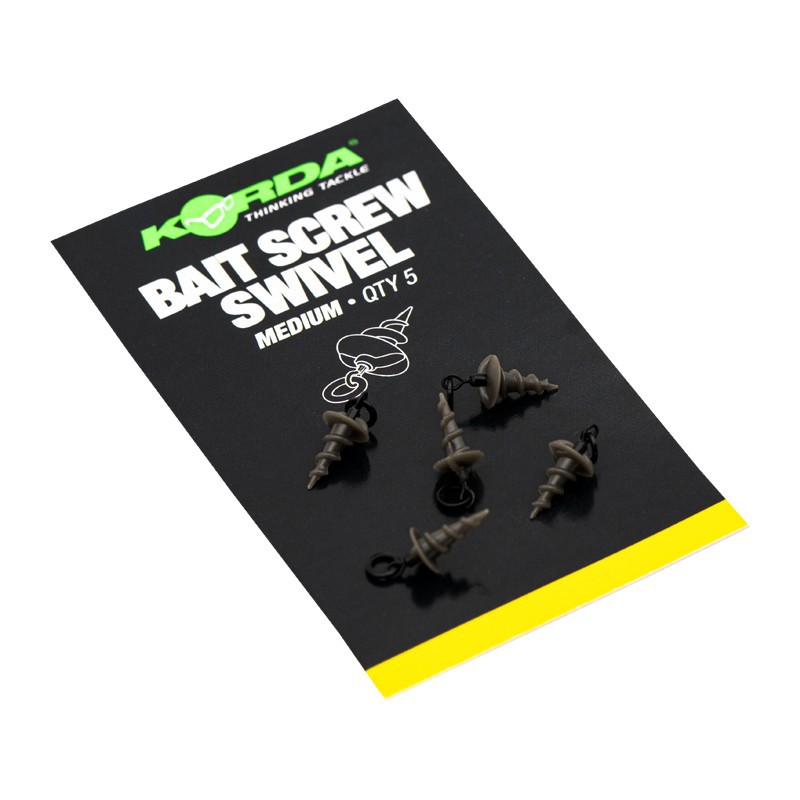 Wkręty Korda Micro Ring Swivel Bait Screw - Medium