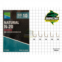 Przypony Preston Natural N-20 Hooklengths 6"/15cm