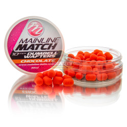 Mainline Match Dumbell Wafters 10mm - Chocolate