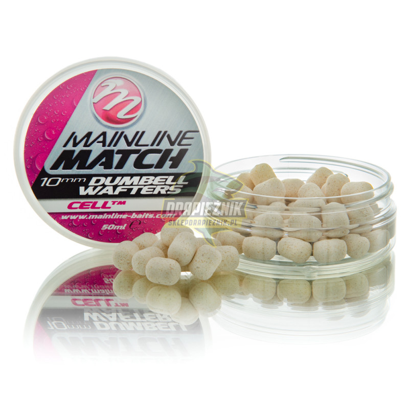 Mainline Match Dumbell Wafters 10mm - CELL