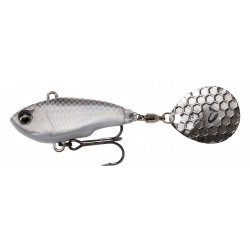 Savage Gear Fat Tail Spin 5.5cm - WHITE SILVER