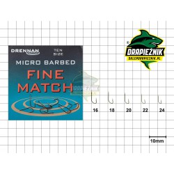 Haczyki Drennan Fine Match - roz. 16