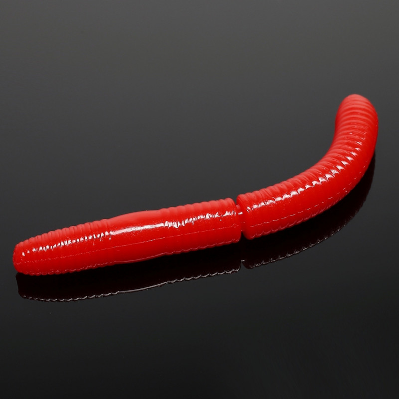 Libra Lures Fatty D’Worm 6.5cm - 021 / RED