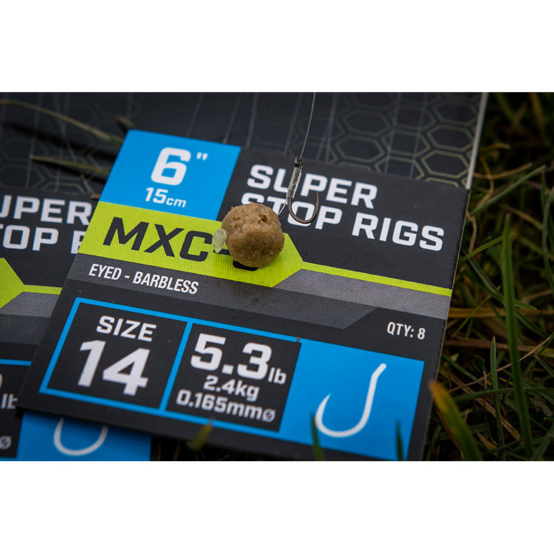 Przypony Matrix MXC-3 Super Stop Rig 6" / 15cm