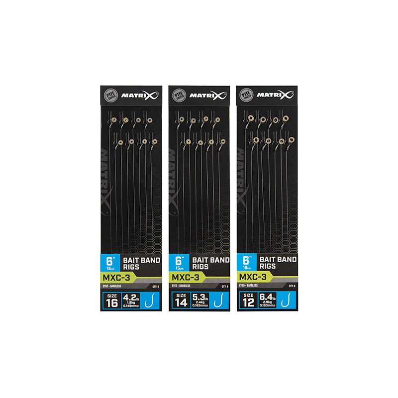 Przypony Matrix MXC-3 Bait Band Rig 6" / 15cm