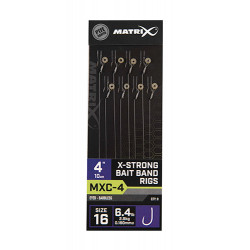 Przypony Matrix MXC-4 X-Strong Bait Band Rig 4" / 10cm - roz. 16