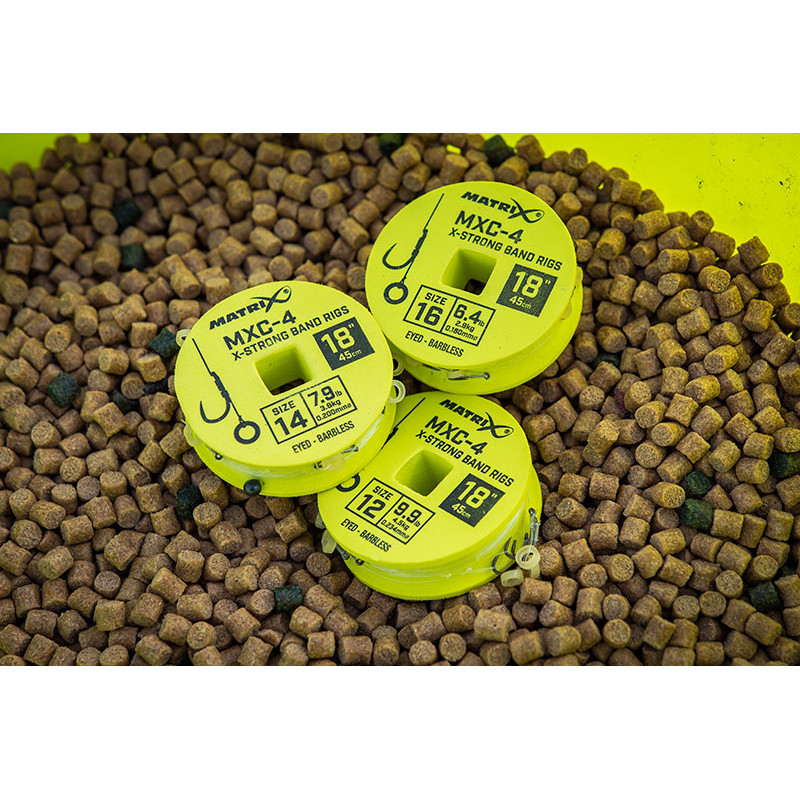 Przypony Matrix MXC-4 X-Strong Bait Band Rig 18" / 45cm