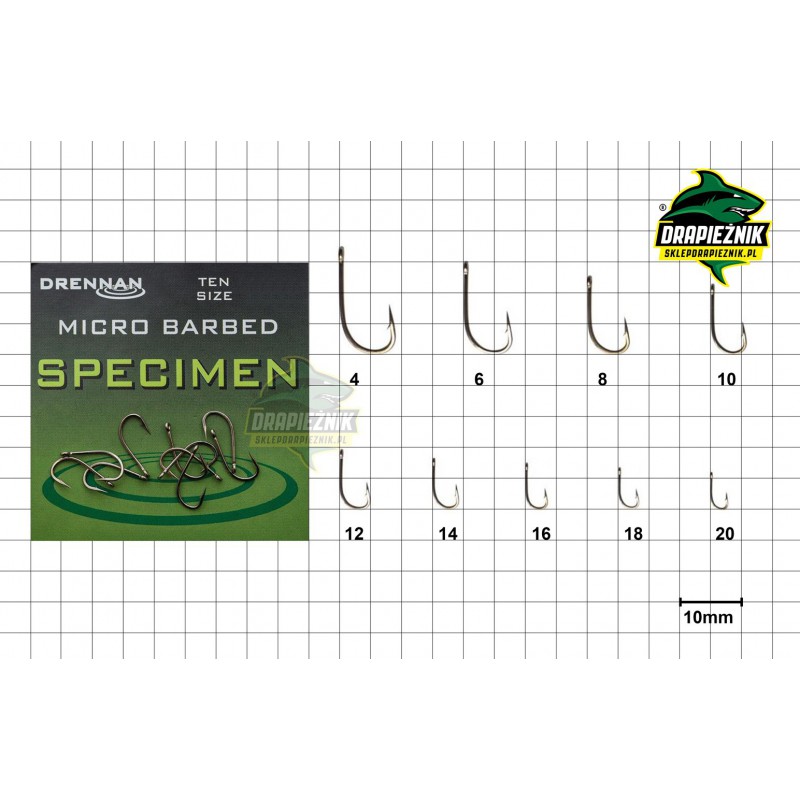 Haczyki Drennan Specimen