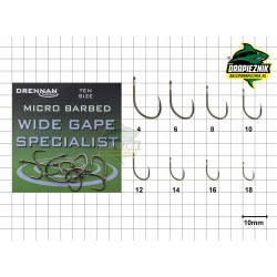 Haczyki Drennan Wide Gape Specialist