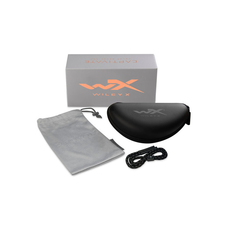 Okulary Wiley X Captivate - CLIMB Polaraized Blue Mirror