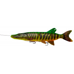 Savage Gear 4D Line Thru Pike 48cm - Fire Tiger /SERIA LIMITOWNA/