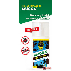 Preparat na kleszcze Mugga Tick Repellent 25% IKARYDYNA 75ml