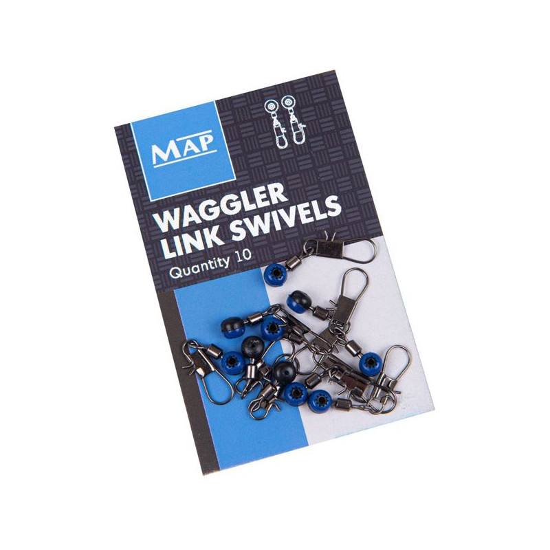 System mocowania wagglera MAP Waggler Link Swivels