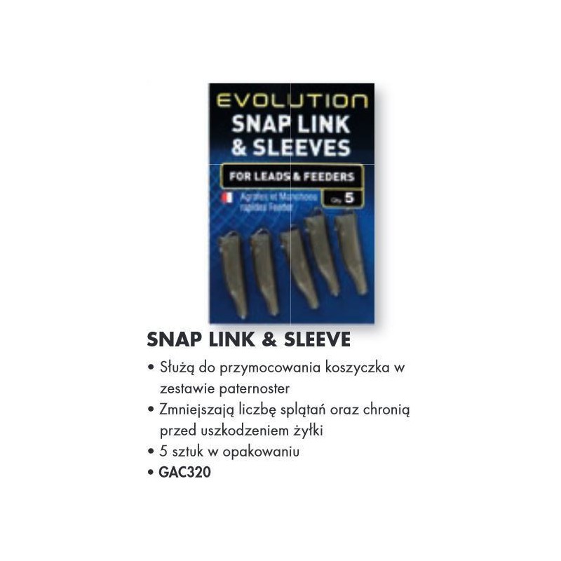 Łączniki Matrix Snap Link and Sleeves