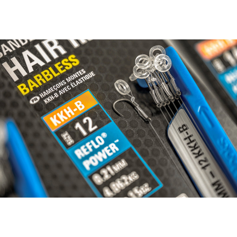 Przypony Preston KKH-B Mag Store Hair Rigs - 4" / BANDED