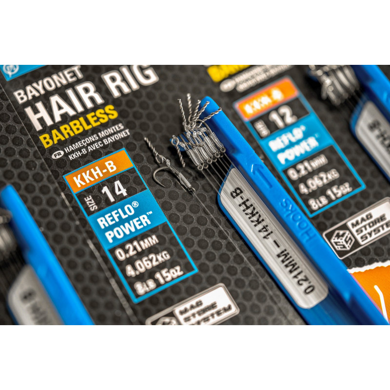 Przypony Preston KKH-B Mag Store Hair Rigs - 4" / BAYONET /