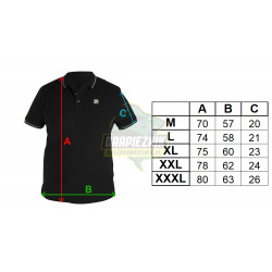 Koszulka Preston Black Polo Shirt