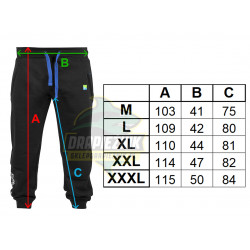 Spodnie Preston Black Joggers