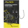 Haczyki AVID Armorok Hooks - WIDE GAPE / BARBED
