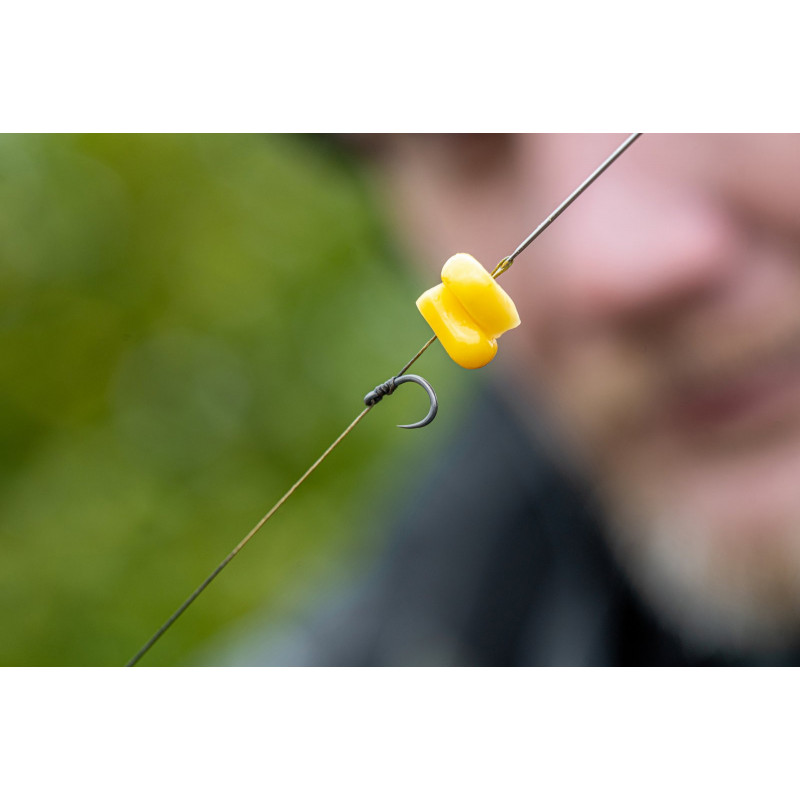 Korum Braided 6" Hair Rigs Big Fish BARBED 15cm