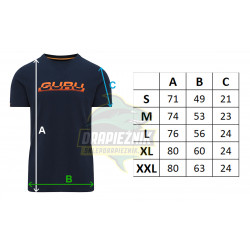 Koszulka Guru Intersect Tee Navy T-Shirt