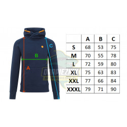 Bluza z kapturem Guru Hoodie Navy