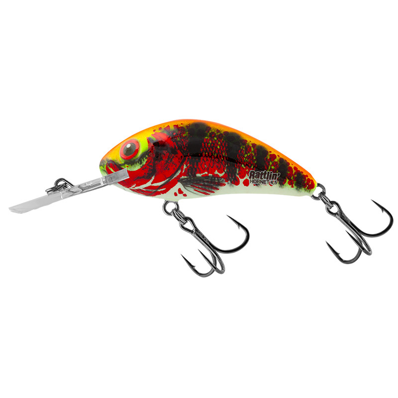Salmo Rattlin Hornet 3,5cm Floating - Holo Red Perch