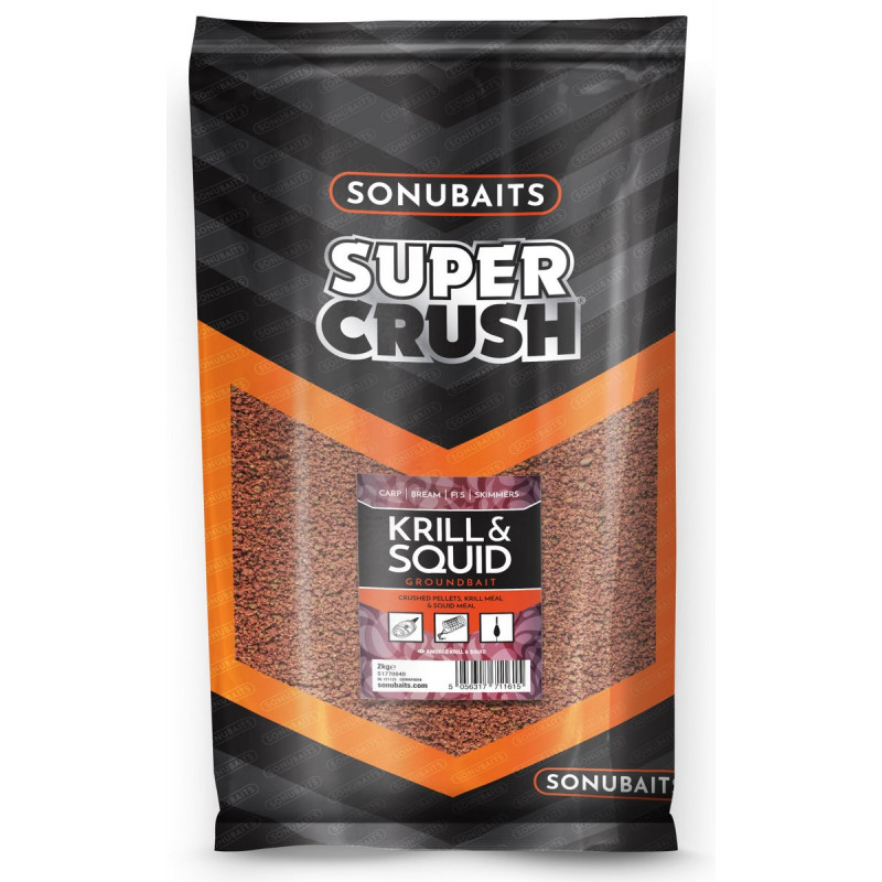 Zanęta Sonubaits Supercrush - Krill & Squid