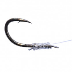 Przypony Drennan Fluorocarbon Feeder 1m - WIDE GAPE