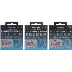 Przypony Drennan Fluorocarbon Feeder 1m - SUPER SPADE