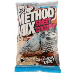 Zanęta Bait-Tech 2kg Big Carp Method Mix Sweet Coconut