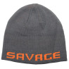 Czapka Savage Gear Logo Beanie - Rock Grey / Orange 73738