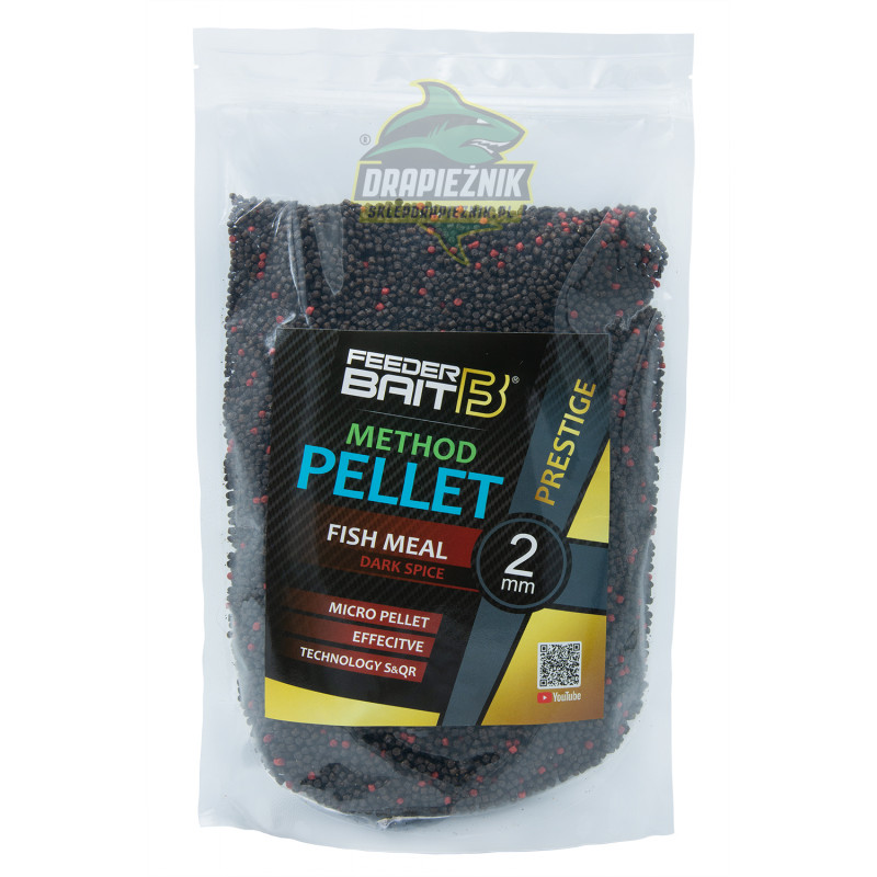 Pellet Feeder Baits Prestige 800g - 2mm Fish Meal DARK SPICE