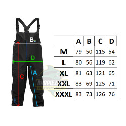 Spodnie Preston DFX Bib & Brace