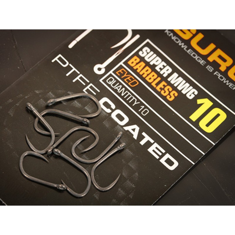 Haczyki Guru Super MWG Barbless - roz. 10