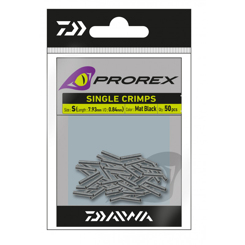 Tuleje Daiwa Prorex Single Crimps