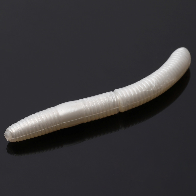Libra Lures Fatty D’Worm 6.5cm - 004 / SILVER PEARL